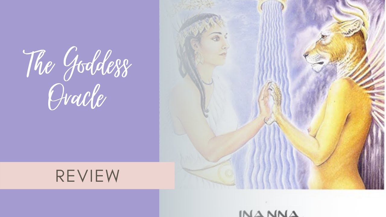 Review and Walk Through Goddess Oracle Deck and Book Set