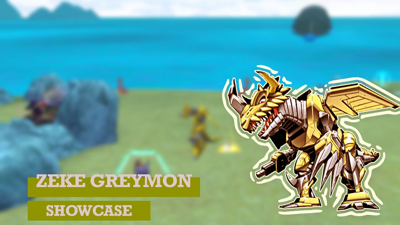 Digimon Masters Online ZekeGreymon  review Showcase