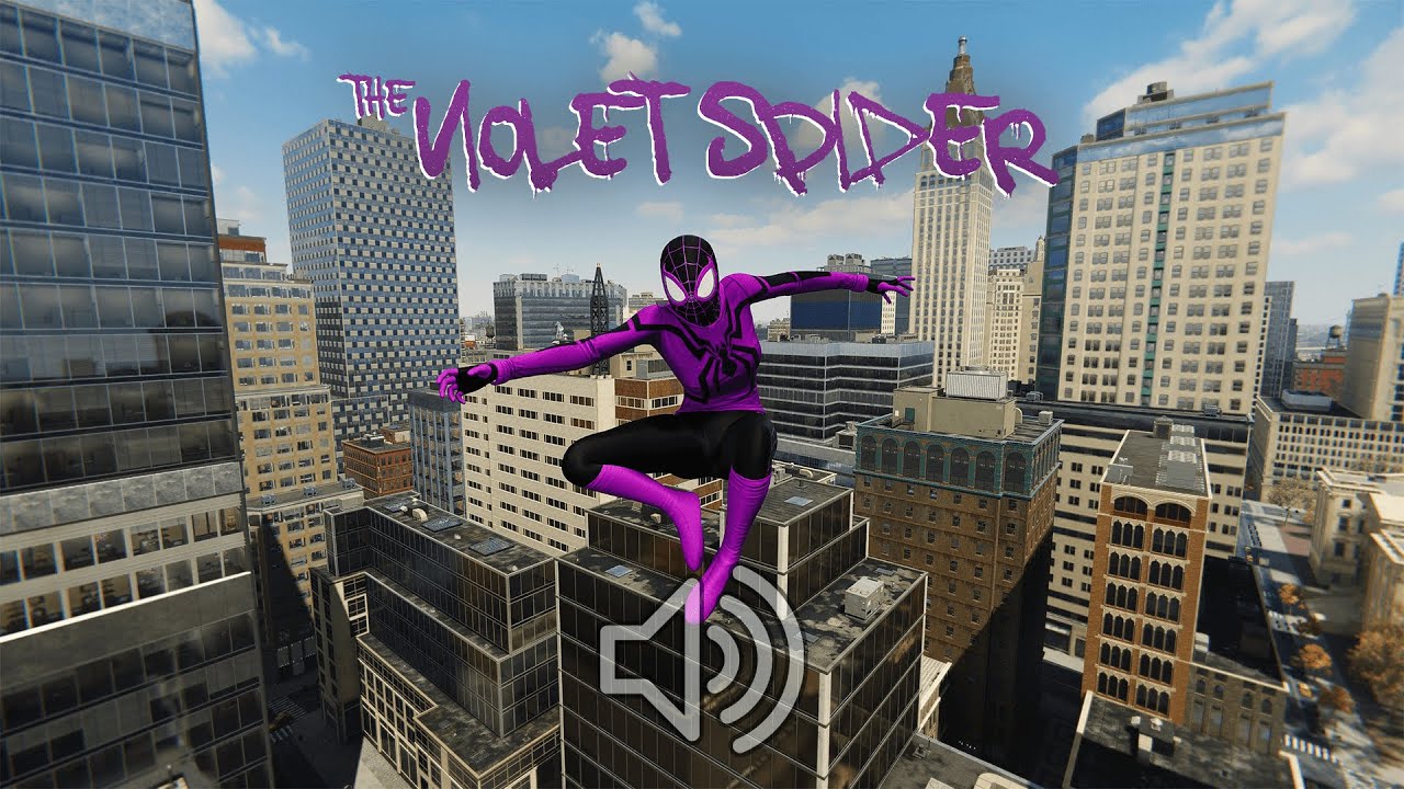 Violet Spider Audio Overhaul for Spider-Man Remastered