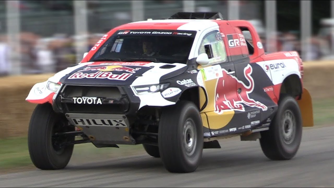 Toyota GR DKR Hilux Pick-Up | 2022 Dakar Winner - Twin-Turbo V6 Engine Sound!