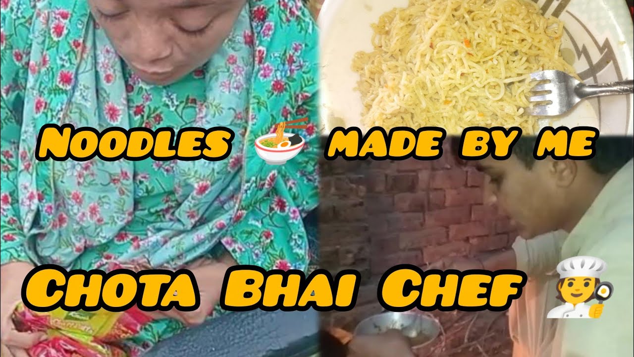 Noodles 🍜 made by me| Chota Bhai Chef 🧑‍🍳9 January 2026