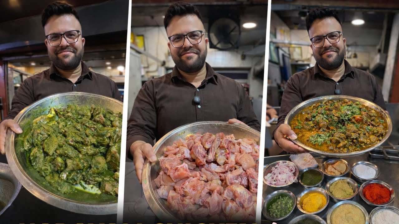 👉 Dev Hotel Jaipur का Harayali Chicken 🔥 12 मसाला 13 सामान | Jaipur Street Food
