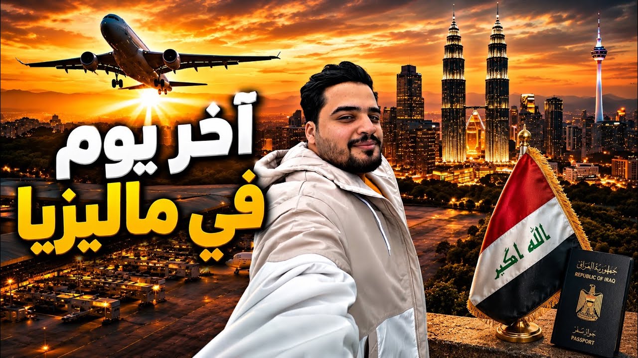 ودعت ماليزيا ورجعت الى بلدي 🇲🇾 