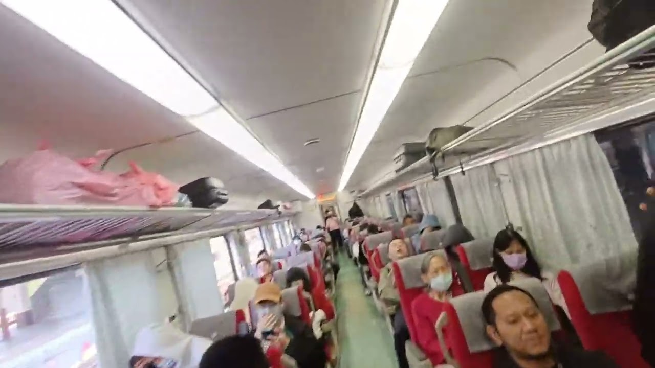 臺鐵 自強號176次 E500型列車(E524)(潮州→瑞芳) 新竹站 進出站 (≧⁠▽⁠≦⁠)