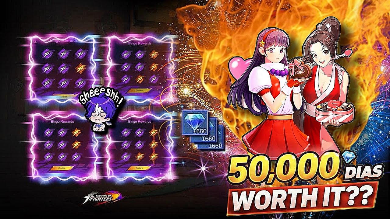INSANE KOF BINGO LUCK OR TOTAL SCAM?! 😳🔥|50K DIAS TEST!