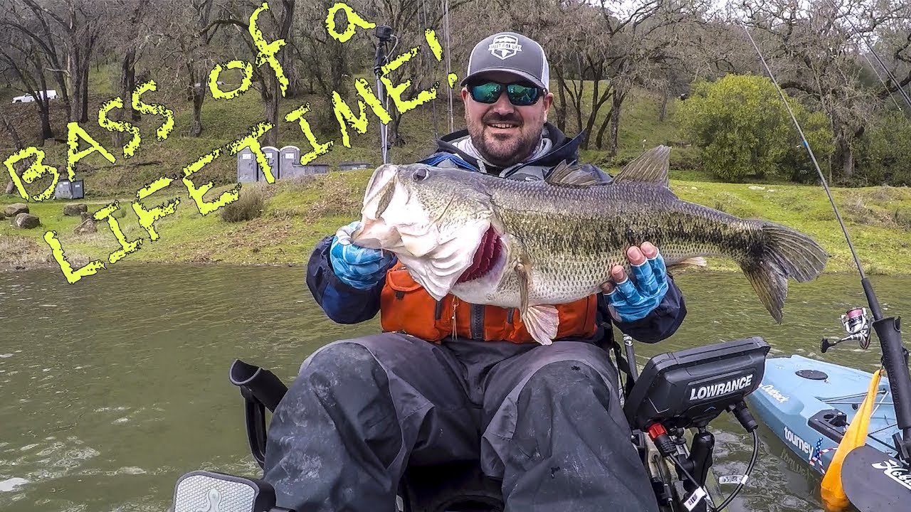 BASS of a LIFETIME! | Lake Berryessa Monster | Kayak Bass Fishing