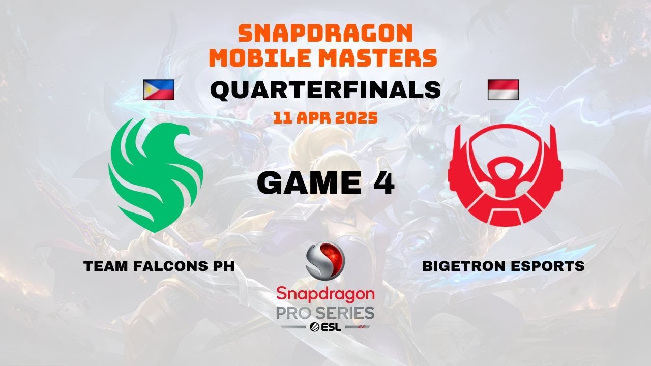 Team Falcons PH vs Bigetron Esports Game 4 | Snapdragon Mobile Masters Playoffs | Day 1