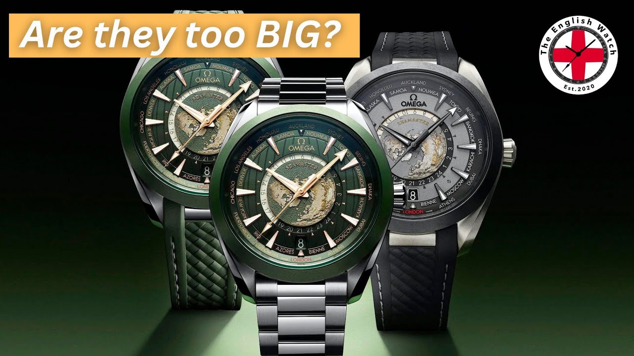 Omega Aqua Terra World Time Ceramic & Titanium | Почему Omega выпускает большие часы?