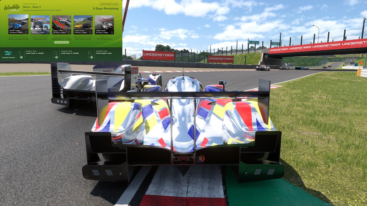 Gran Turismo 7 | Weekly Challenge | March - Week 3 | Group 1 Prototype Series