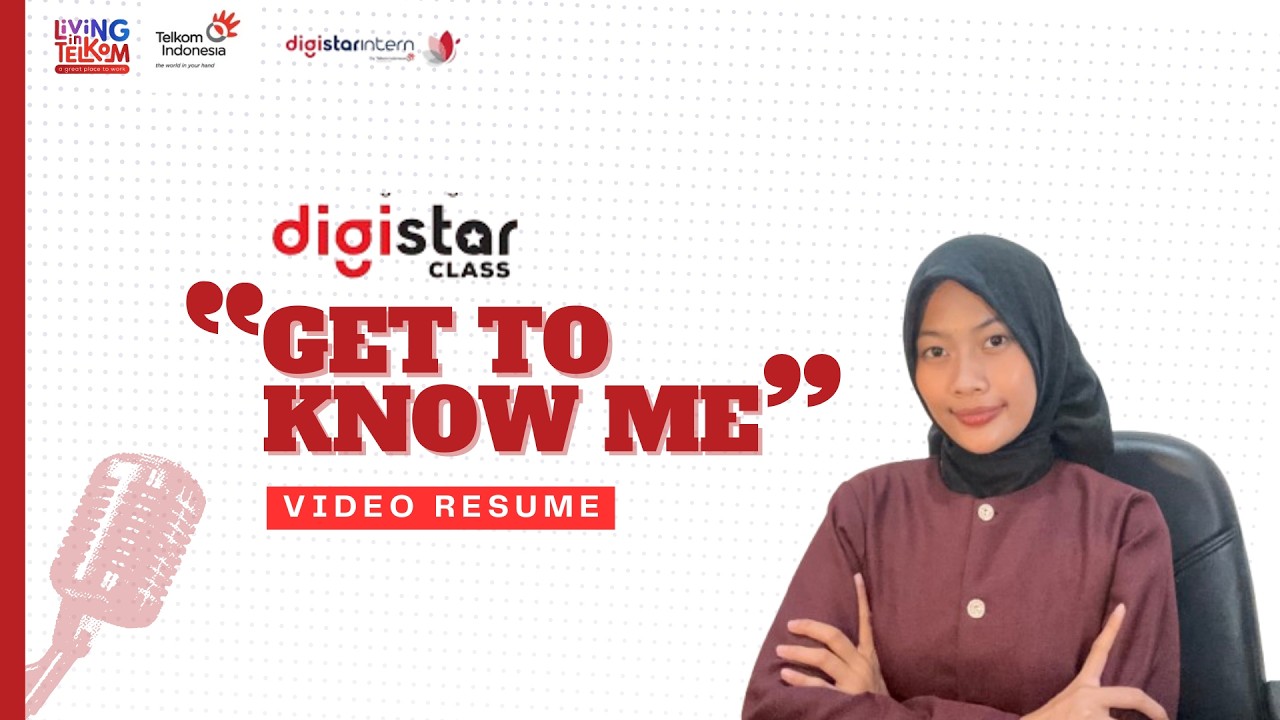 Video resume | Digistar Internship Telkom Batch 1 2026