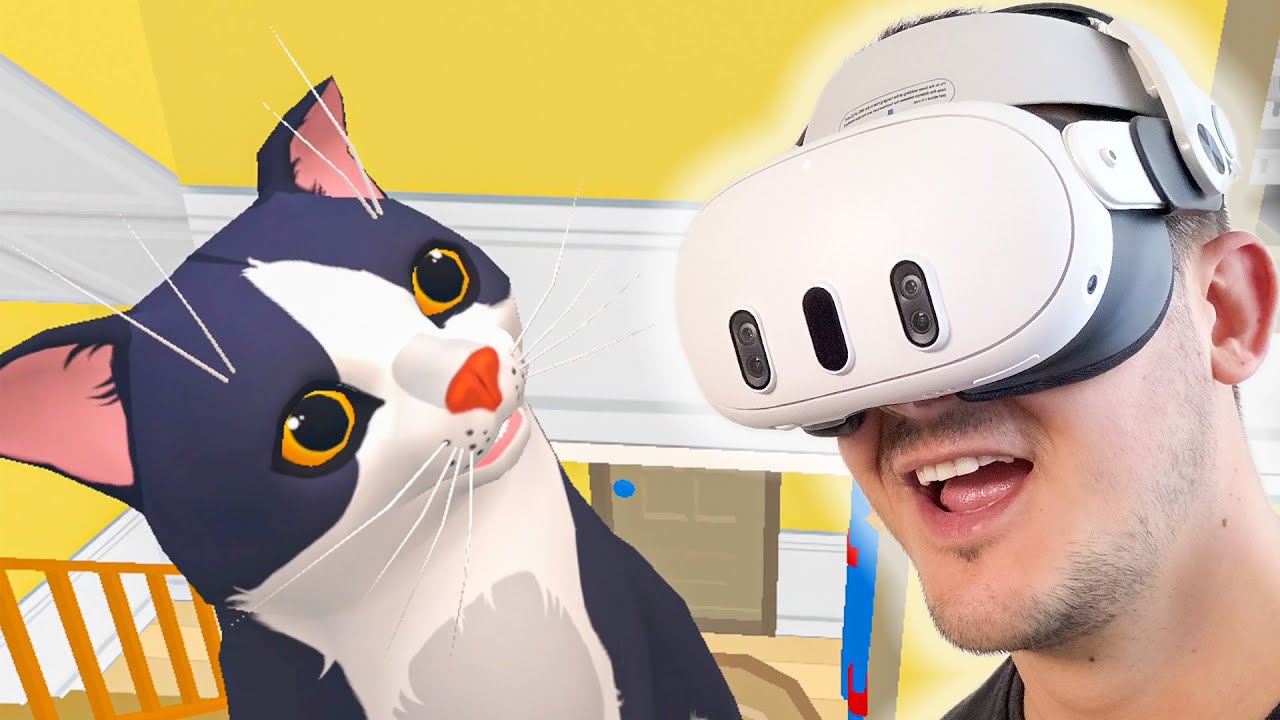 Büdös macska mivel etetnek téged🎶🎵 - Cat Cafe VR