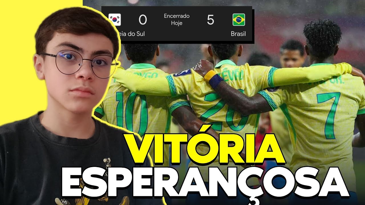 Coreia do Sul 0x5 Brasil - Vitória esperançosa