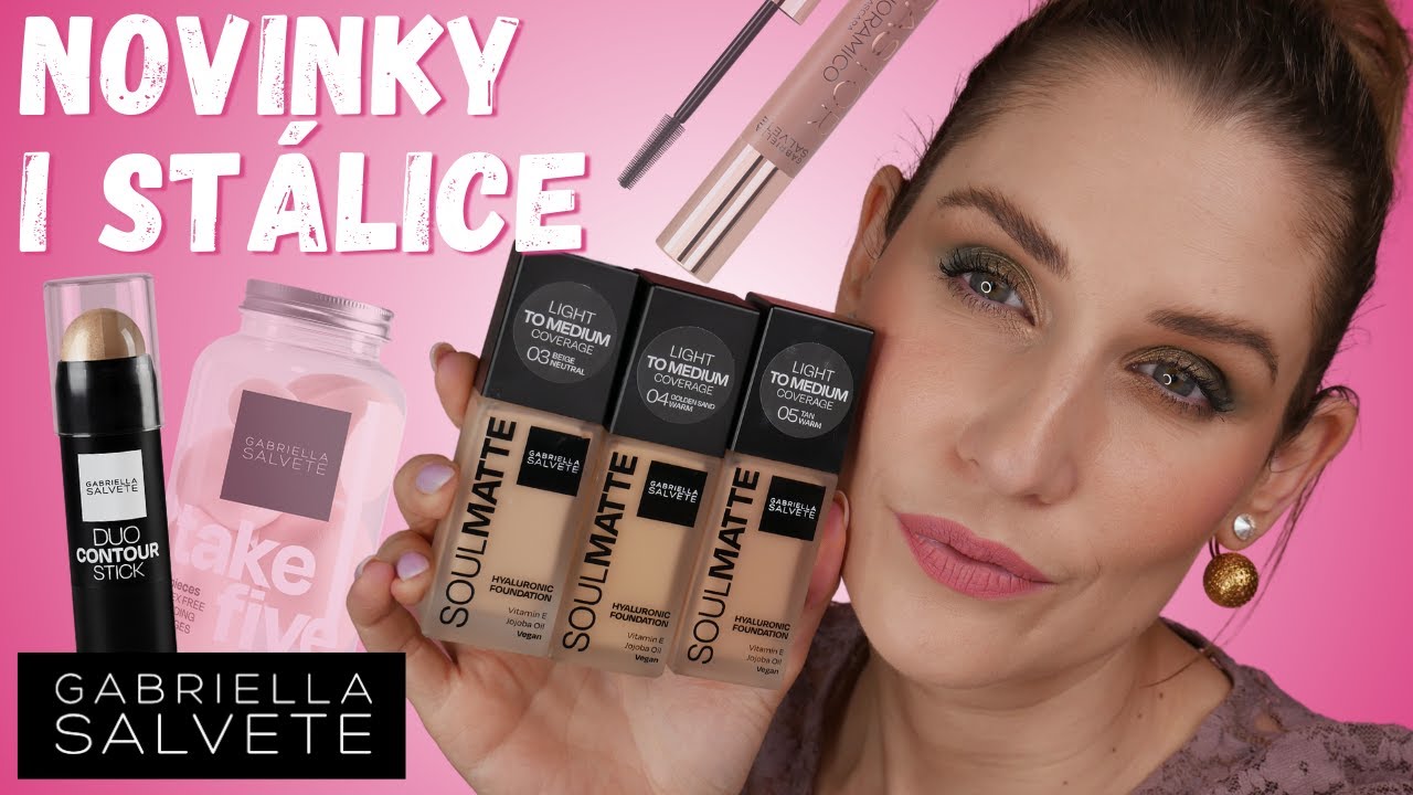 MAKE-UP TUTORIAL s novinkami Gabriella Salvete