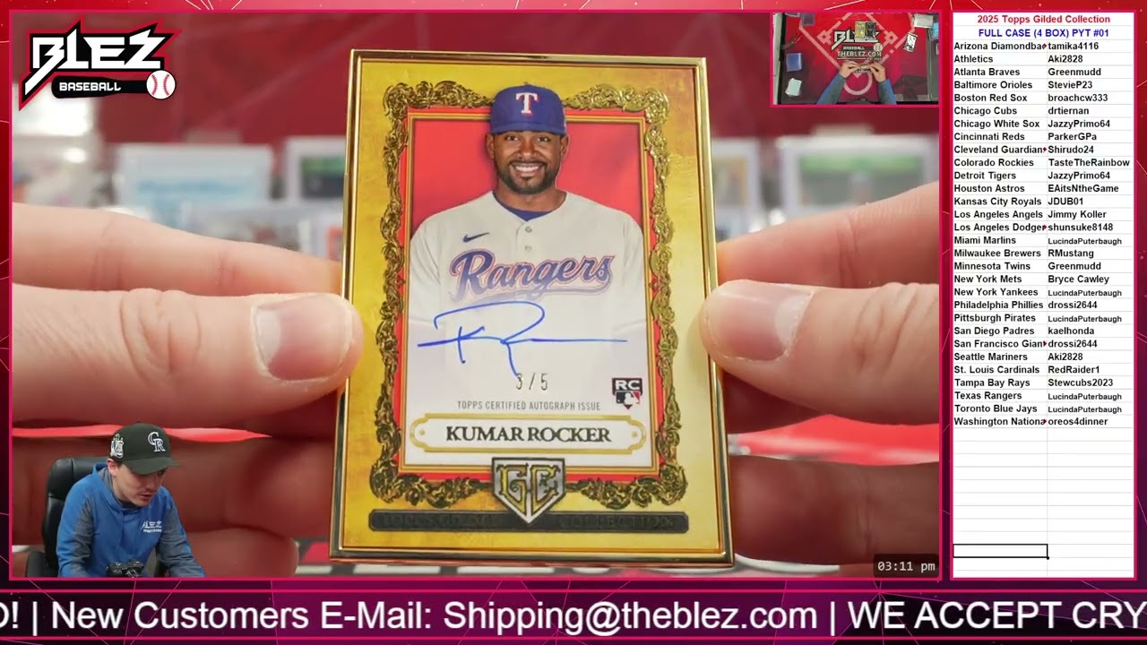 Полная распаковка коллекционной коллекции Topps Gilded 2025. Выберите свою команду #01