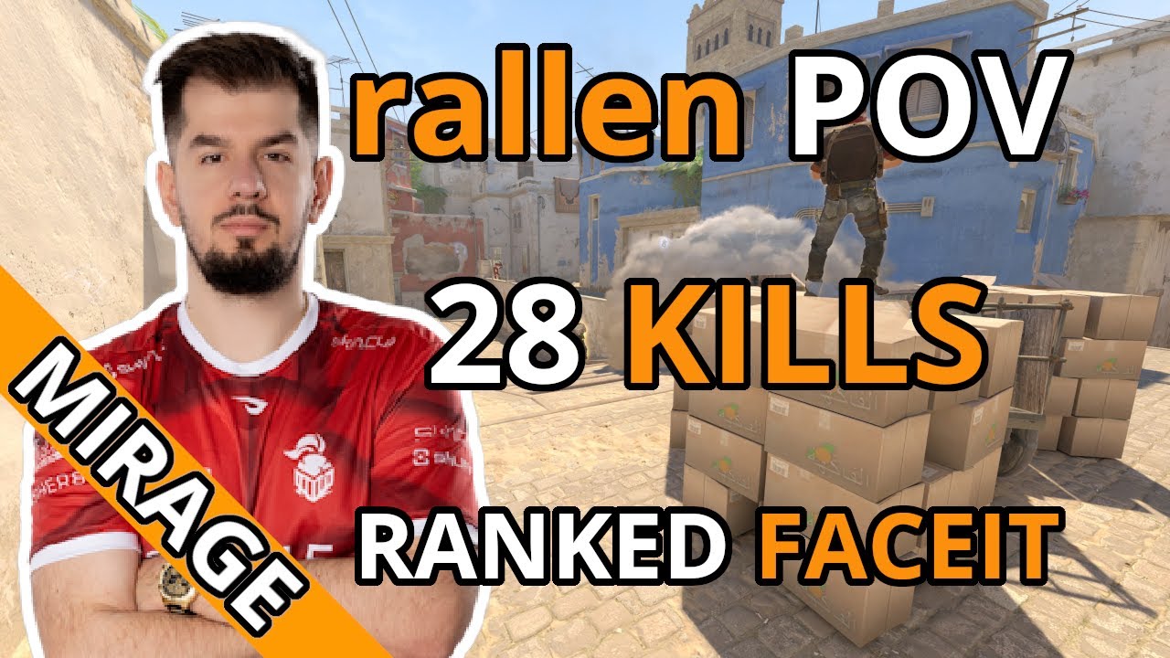 WHAT 10 YEARS OF PRO CS LOOKS LIKE | rallen POV | FACEIT RANKED