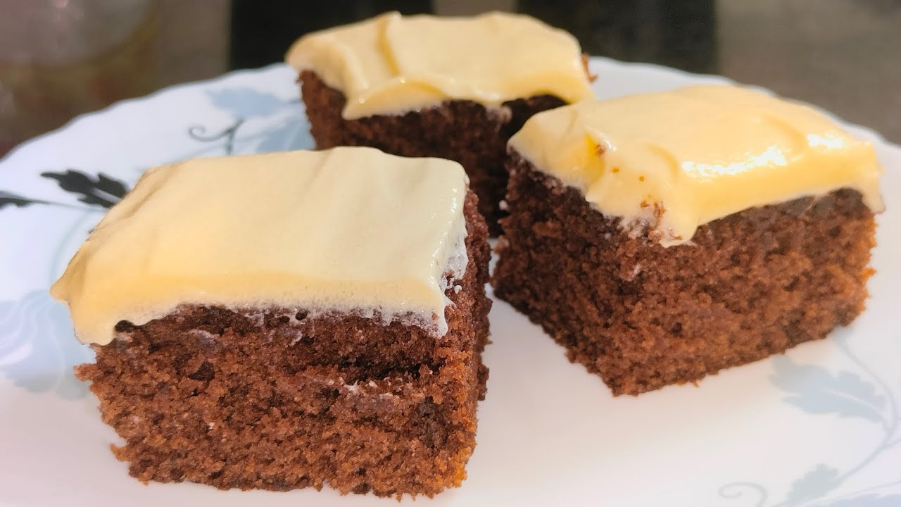 Mathews Cake\No oven No Whipping Cream\Butter Frosting\Yummy Chocolate Cake