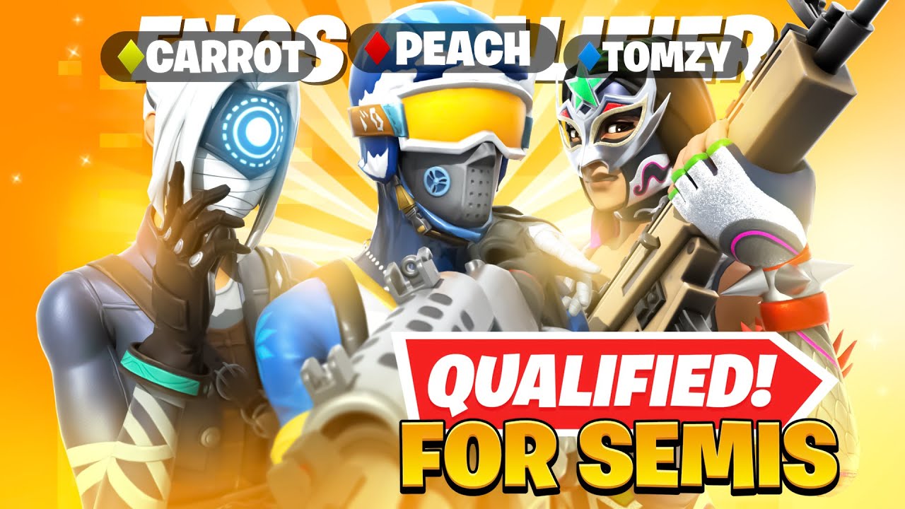 How To Qualify For Trio FNCS Semi-Finals 🏆 | TT9 Peach