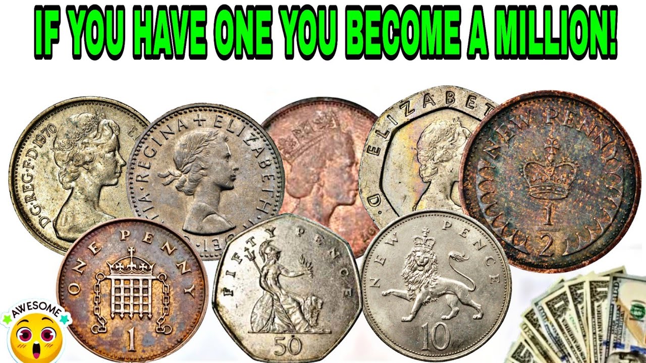 Check Your Old Coins NOW Top 8 Rare UK Coins Collectors Are Paying Thousands For!