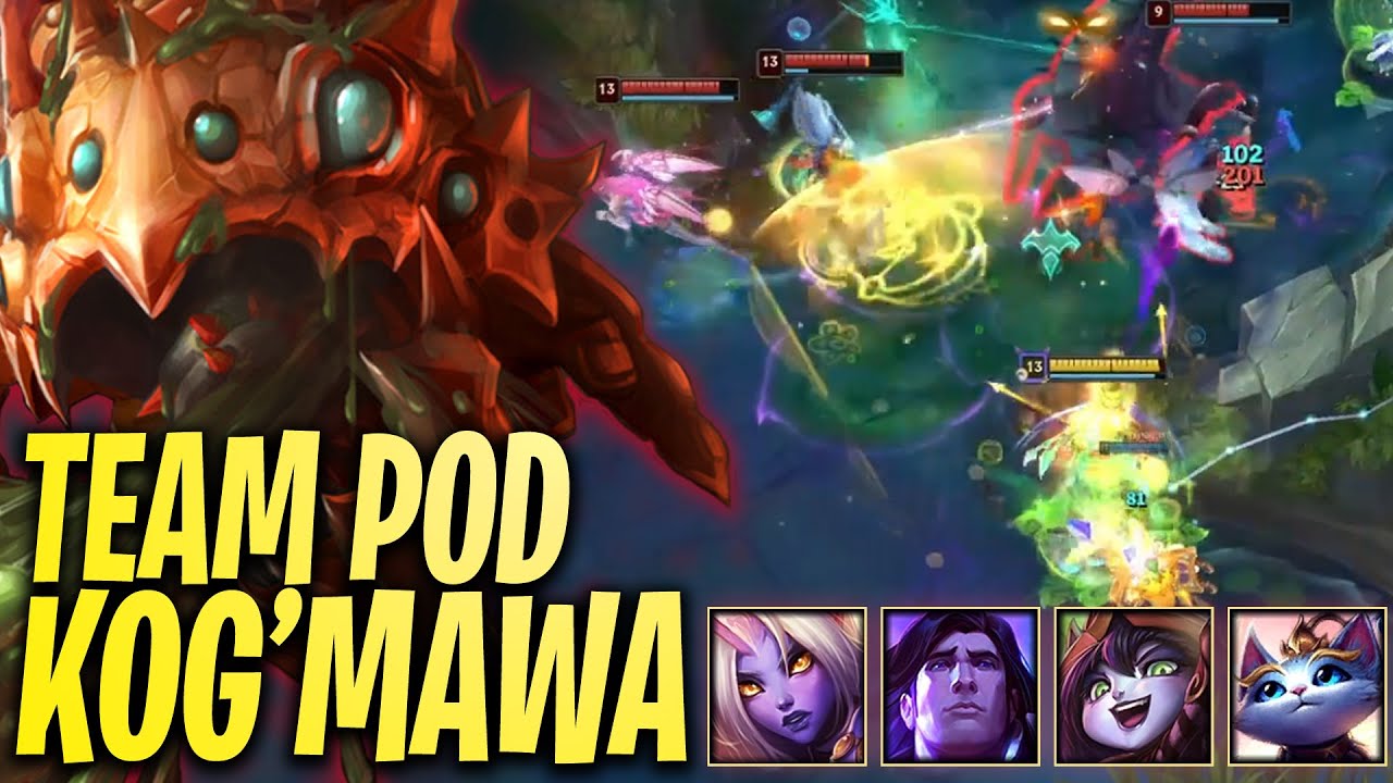 NIEŚMIERTELNY KOG'MAW Z 4 SUPPORTAMI !?