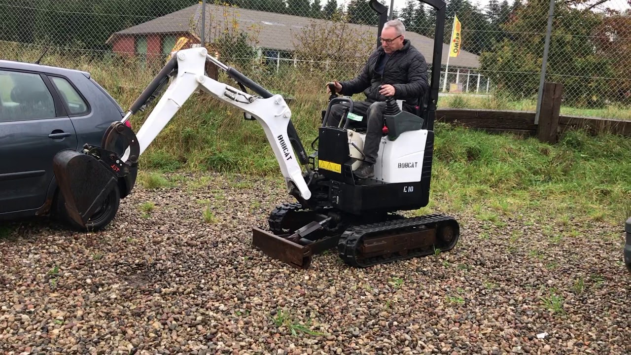 Køb Bobcat E10 Minigraver på Klaravik.dk