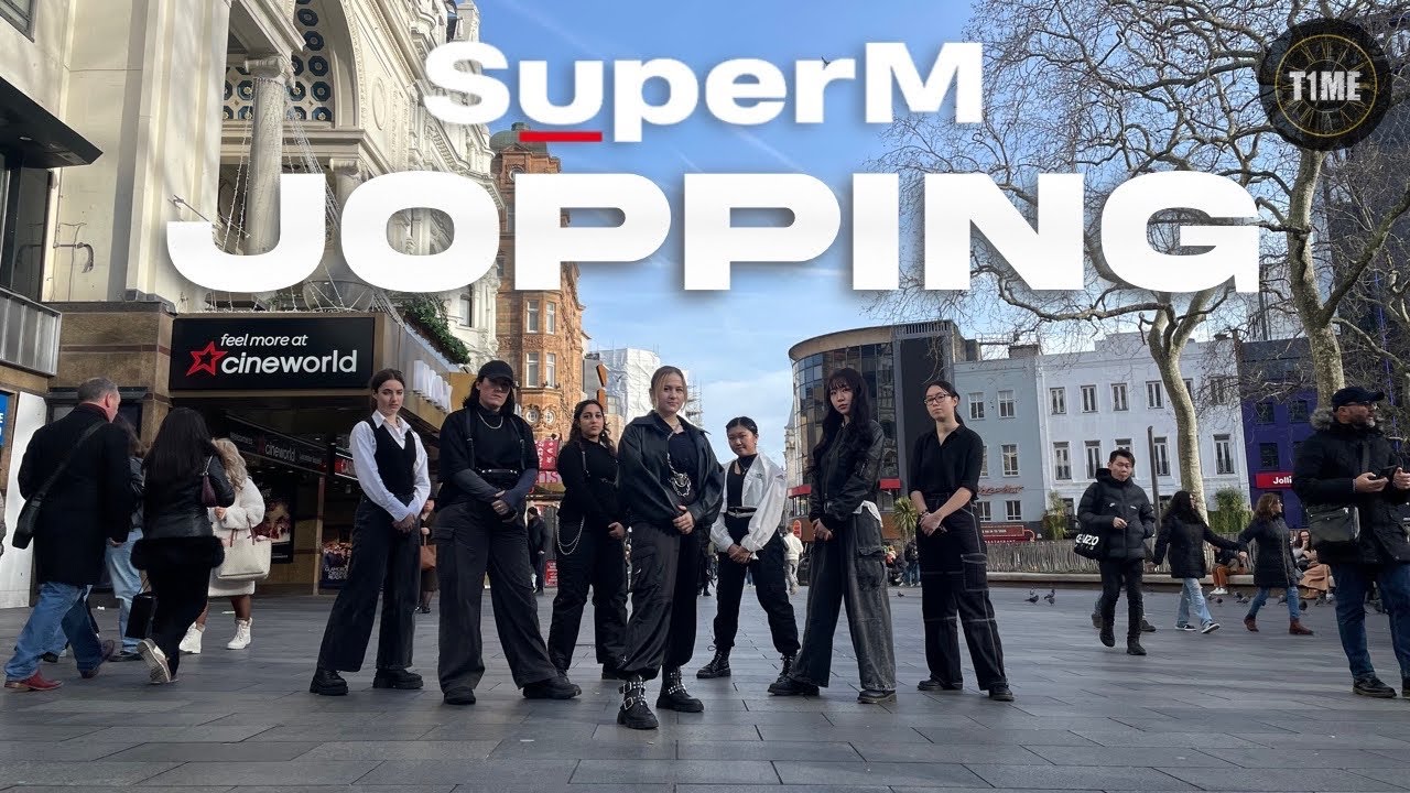 [KPOP IN PUBLIC] SuperM (슈퍼엠) -  'JOPPING' Dance Cover in London | T1ME Dance Crew