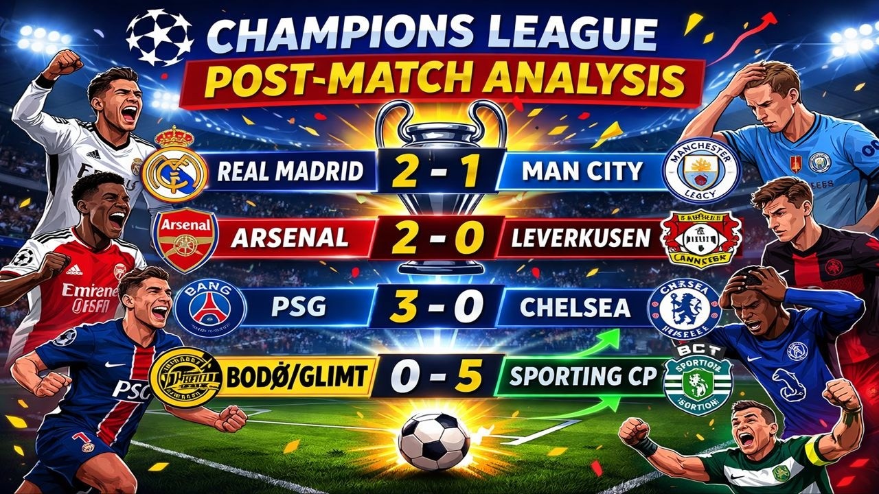 UEFA Champions league post-match show