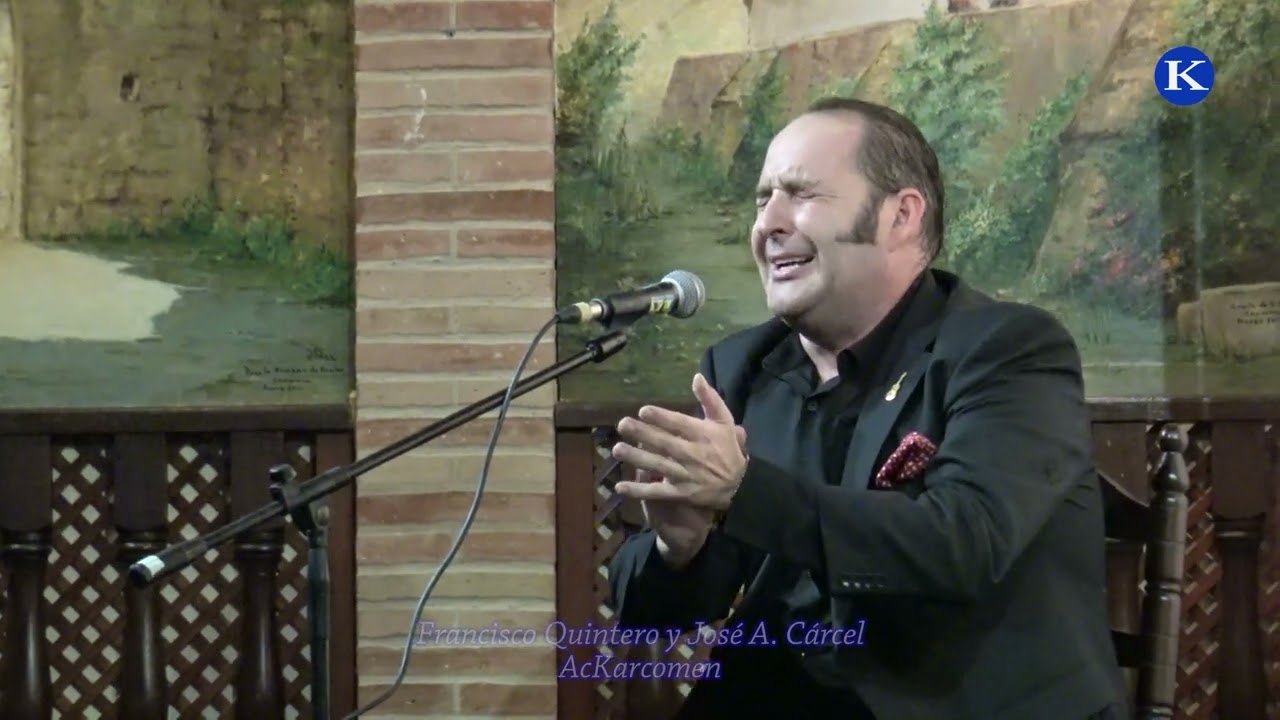 Francisco Quintero y Jose Antonio Carcel cante por Alegrias Concurso de Cante flamenco Carmona 2022