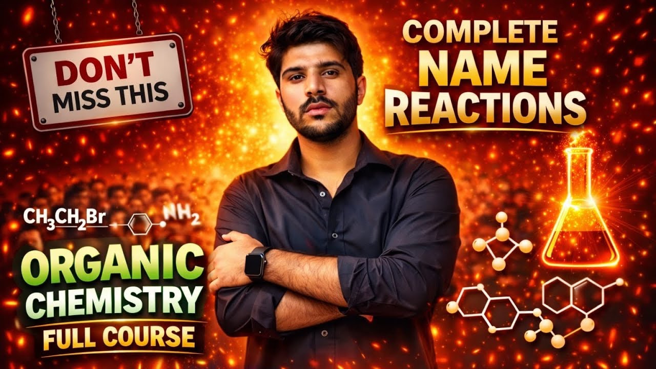 NAME REACTION CLASS 12TH || ONESHOT || MOST EXPECTED REACTIONS BY IMRAN SIR 
