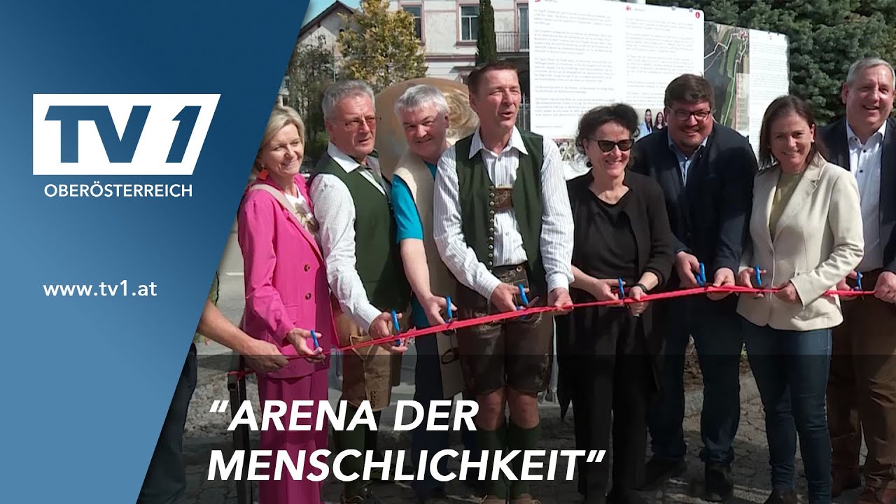 Themenweg der Menschenrechte am Traunfall eröffnet