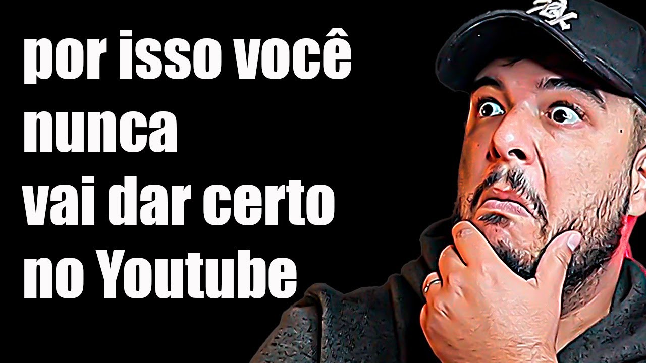Você não está Crescendo no Youtube por causa disso...