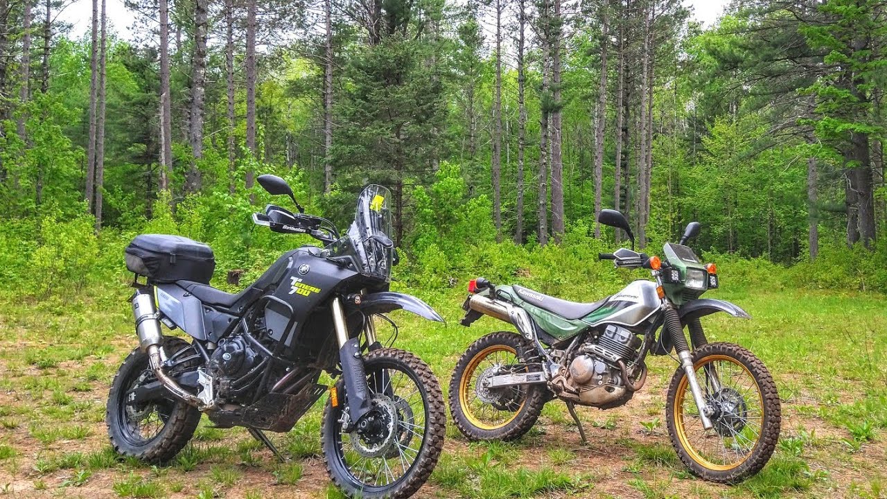 ADV VS Dual Sport | Tenere 700 & Super Sherpa 250 on Northern WI Trails