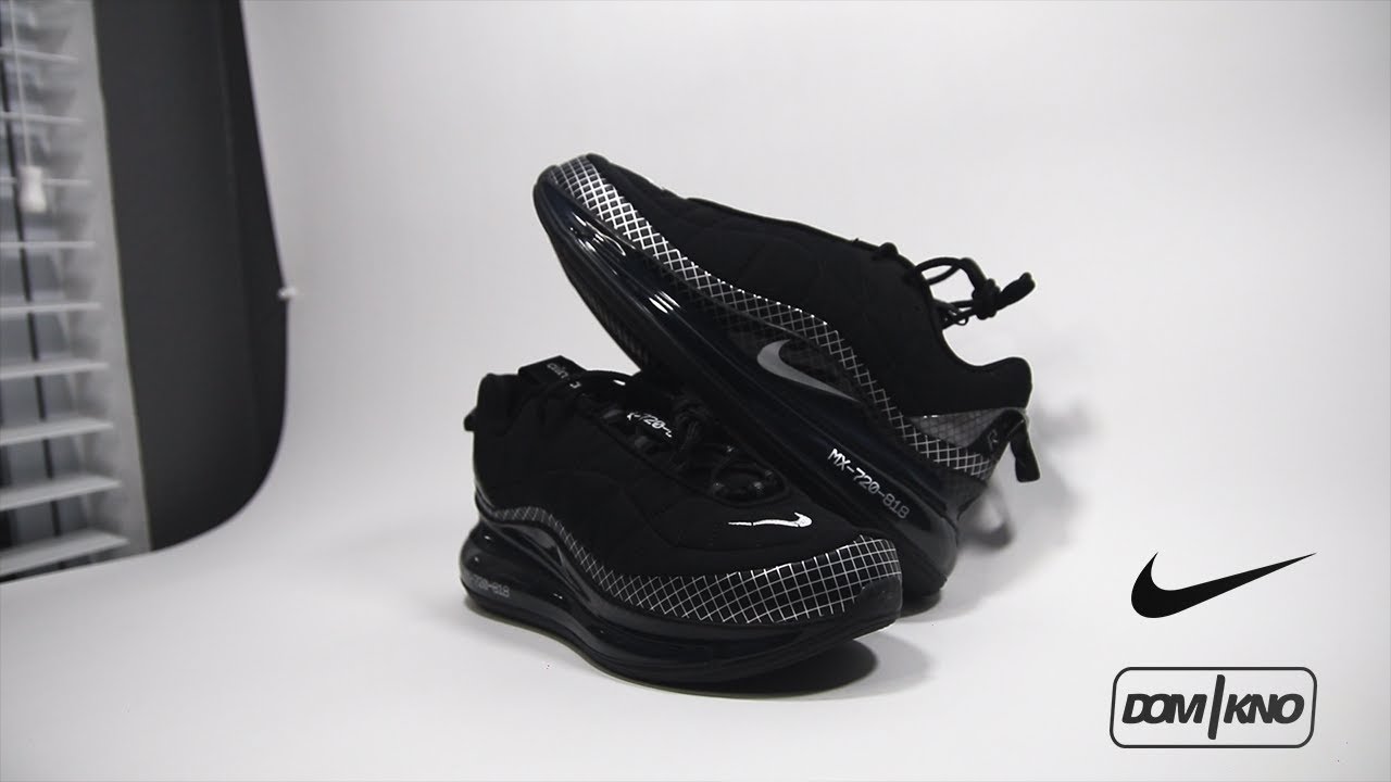 Nike MX 720-818 'Black' Unboxing | DOMKNO
