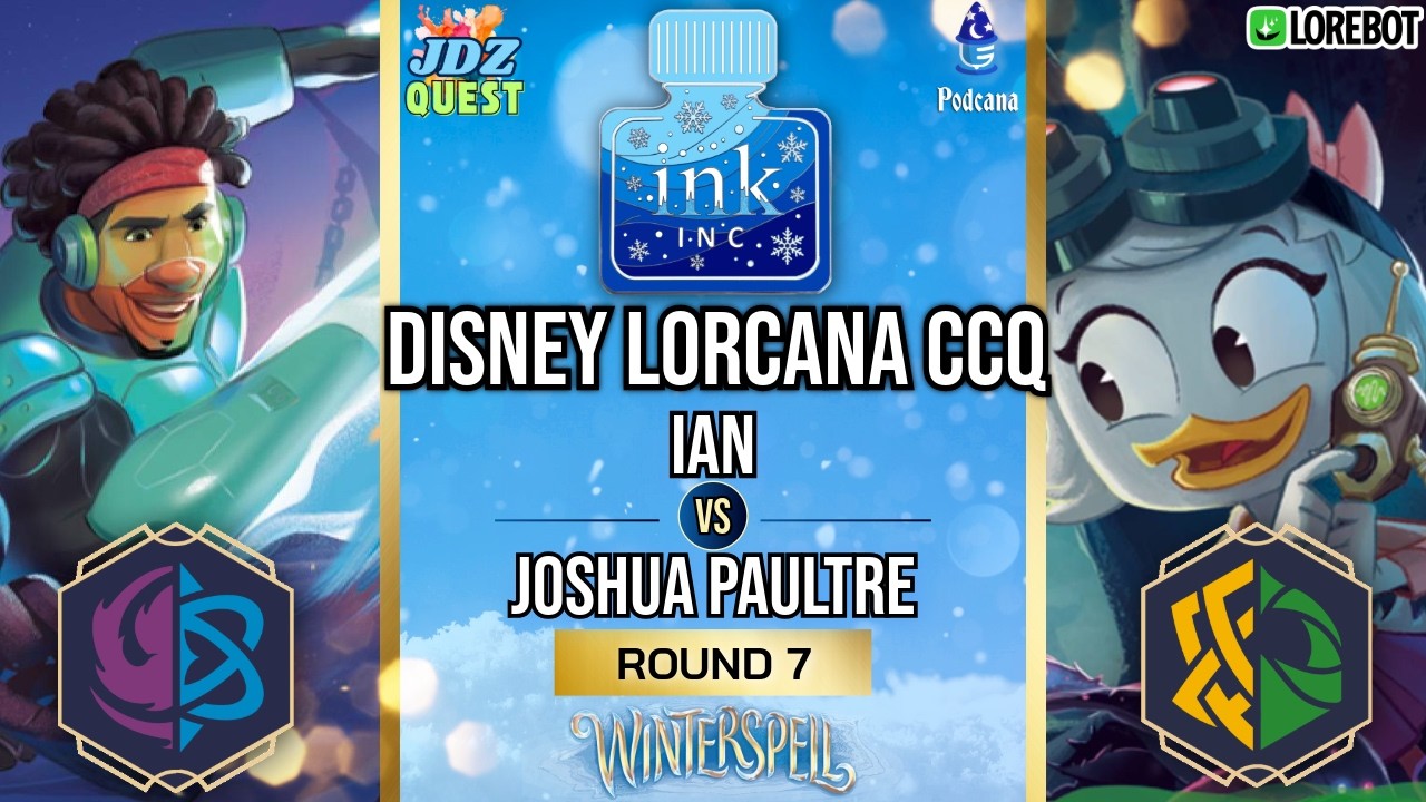 Ink Inc. Open Winterspell CCQ | Round 7 Ian vs Joshua Paultre