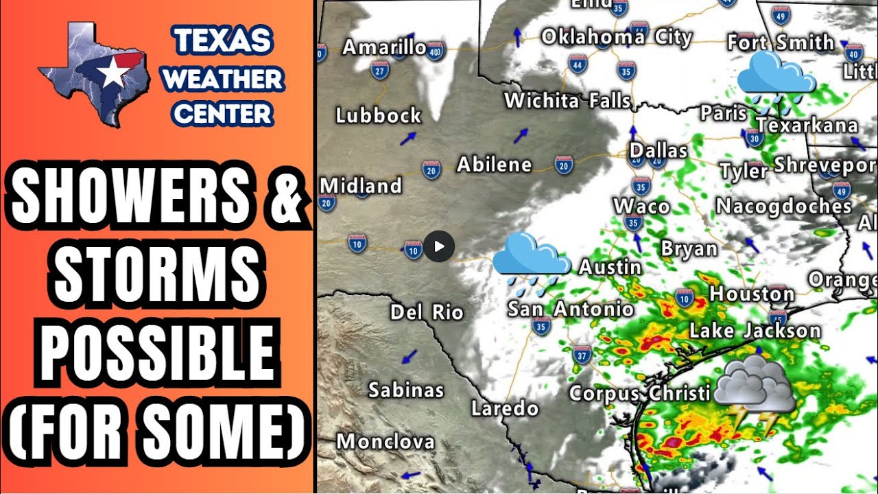 Rain & Thunder Tonight, Then Turning Hot &mdash; Texas Weather Roundup | Dec 16, 2025