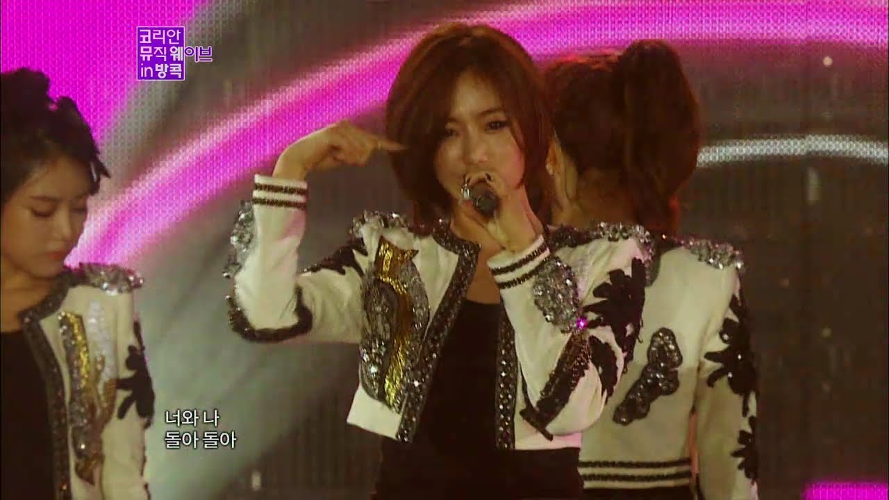 【TVPP】T-ara - Crazy because of you, 티아라 - 너 때문에 미쳐 @ Korean Music Wave in Bangkok Live