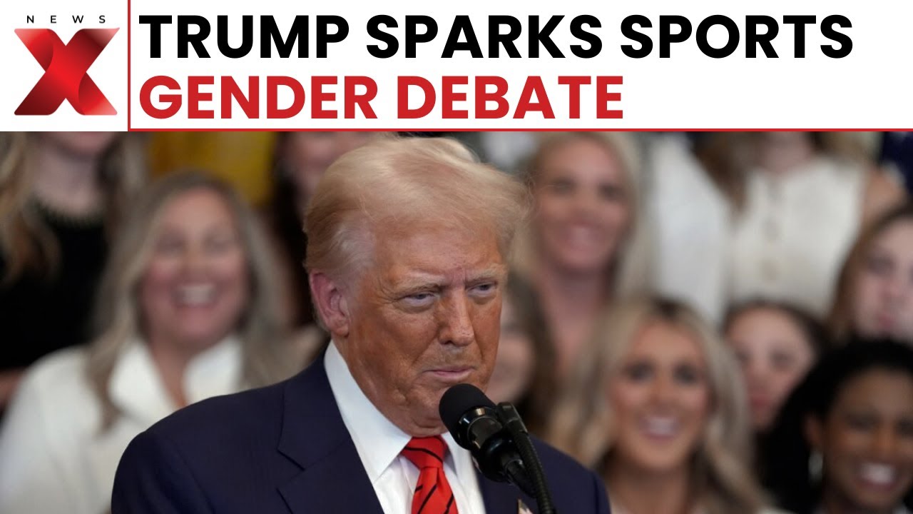 Trump&rsquo;s Remarks On Transgender Athletes In Women&rsquo;s Sports During Public Speech