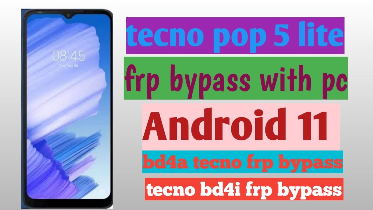 Обход FRP на Tecno Pop 5 Lte✅Обход FRP на Tecno Pop 5 Lte Bd4a✅Приложения не открываются✅ Удалени...