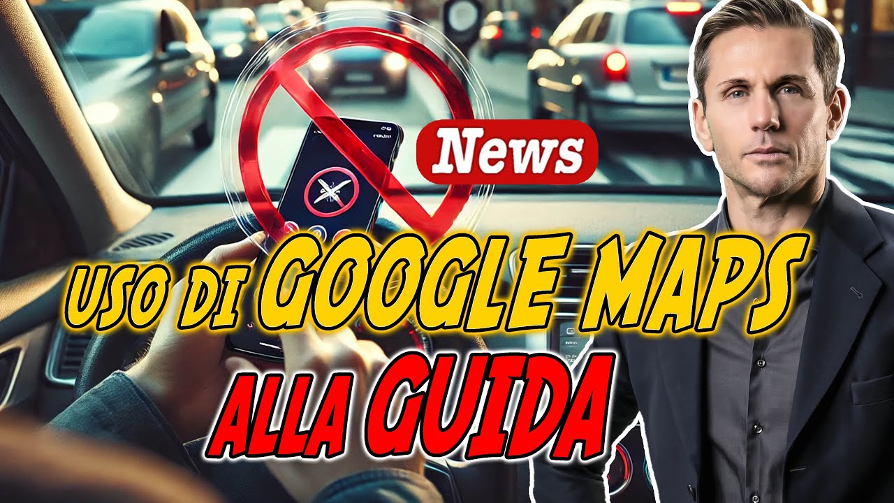 Utilizzare Google Maps da CELLULARE alla GUIDA &egrave; vietato? | Avv. Angelo Greco