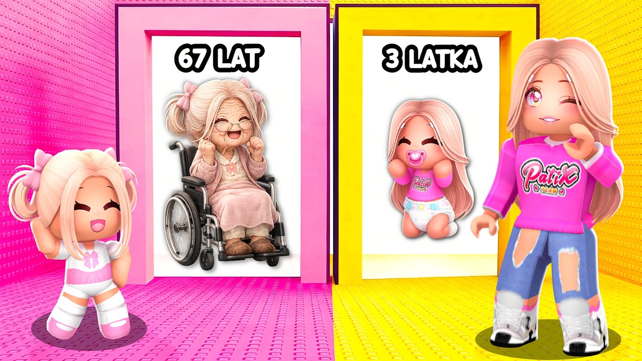 WYBIERAMY ILE MAMY LAT W WIEŻA TROLL z MAŁĄ AMI w ROBLOX! 🤣