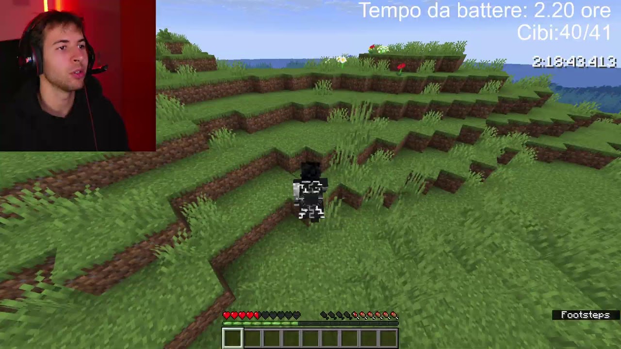 🔴Speedrunno un mondo che avete modificato in live! Poi Speedrunno tutti i cibi!