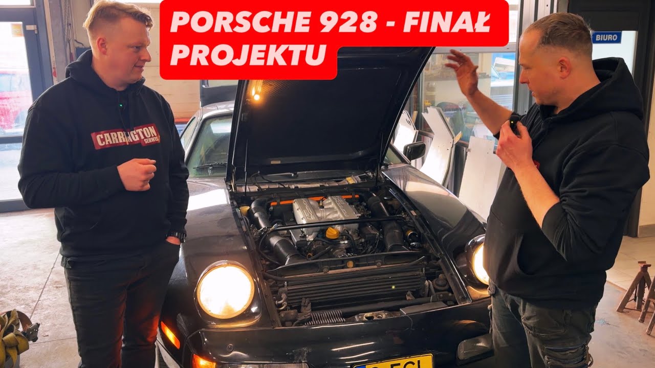 URATOWALIŚMY PORSCHE 928 - FINAŁ PROJEKTU