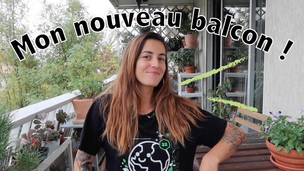 Mes plantes extérieures ont trouvé leur place au balcon ! #balcontour