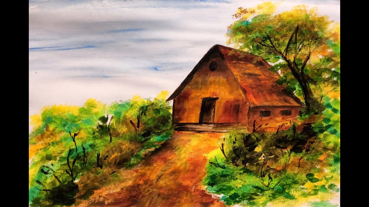 House on a hill || A cozy scene