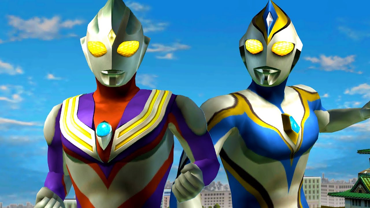 Ultraman Tiga & Fake Dyna - TAG Team HD Remaster  - ウルトラマン FE3