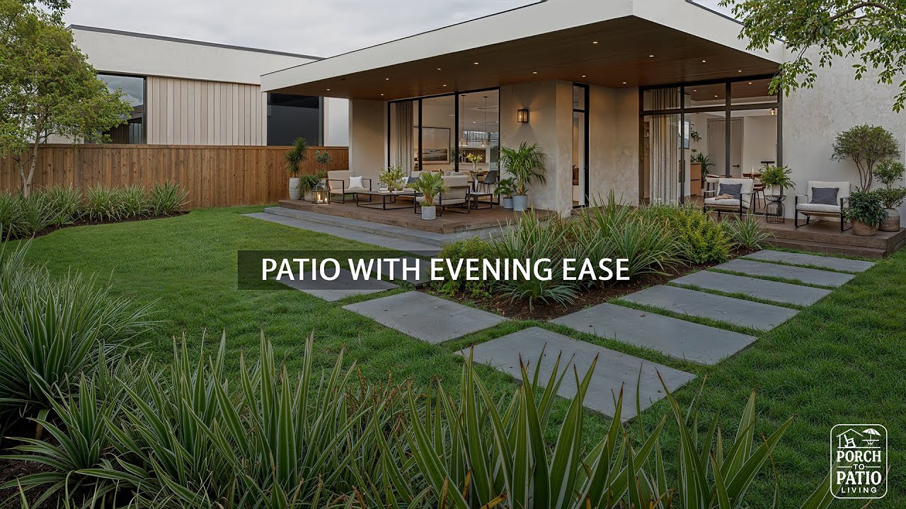 Modern Warmth Nevada Style | Contemporary Patio with Evening Ease