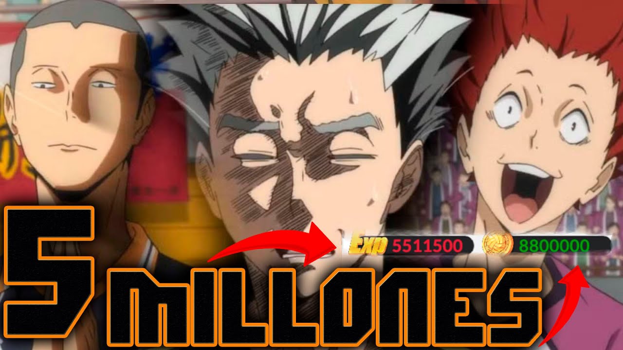 Cuanta EXP necesita un personaje al 80 - Que farmear para aumentar stats -  Haikyu FLY HIGH