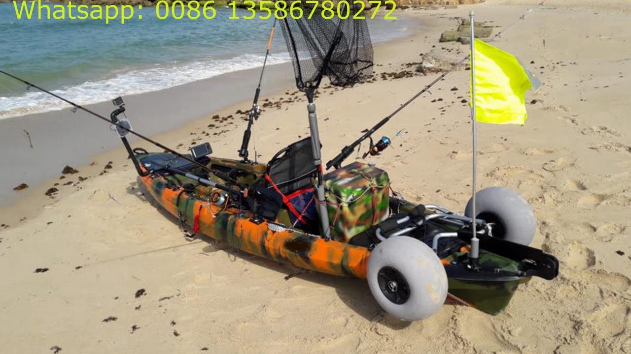 Trolley Balloon Wheels  #carrykayak #trolley #kajakTrolley #canoetrolley