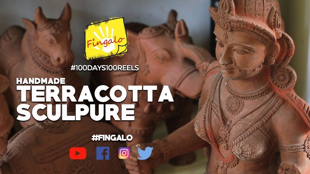 TERRACOTTA SCULPTURE | HAND MADE | UNIQUE ART