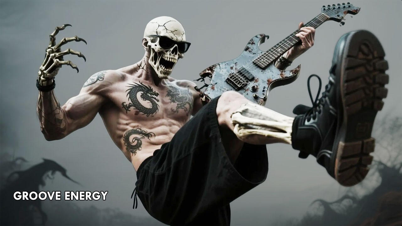 Iron Groove Energy &ndash; Massive Riffs & Steady Drive | Metal Workout Mix