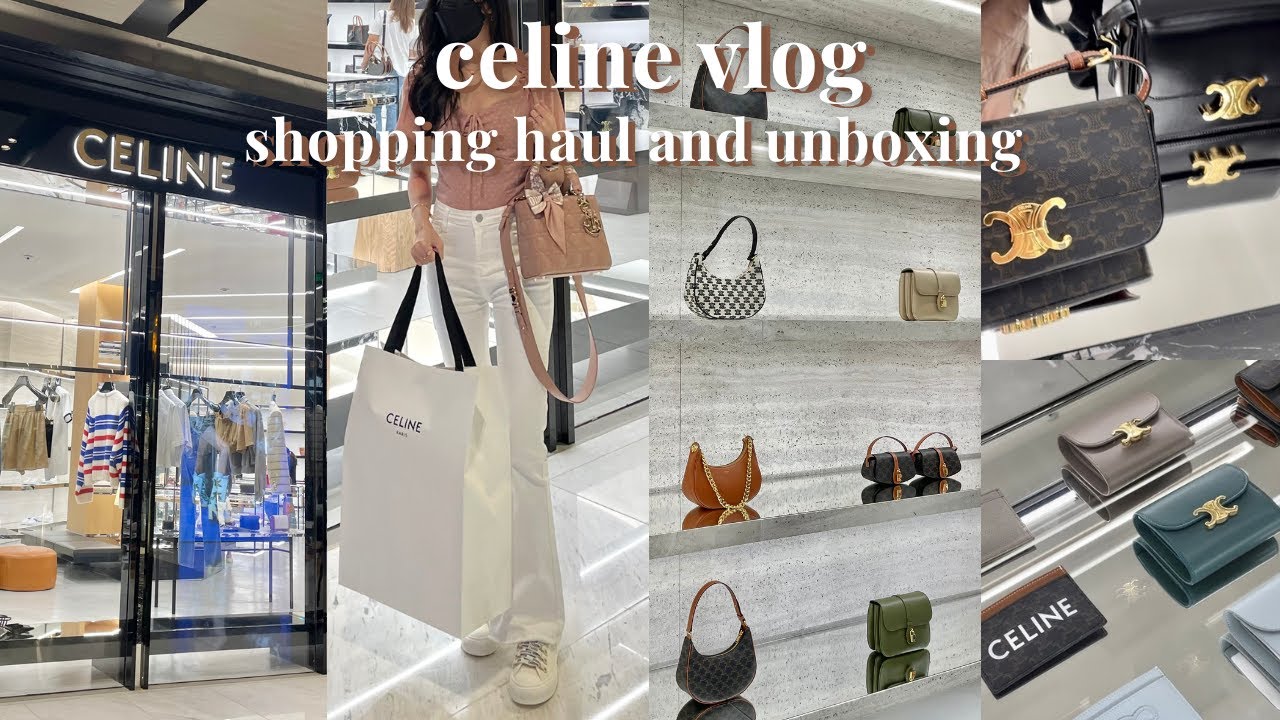Celine vlog 🤍 shopping haul and unboxing 🛍 philippines 💫